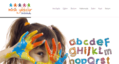 Desktop Screenshot of minikyildizlar.com